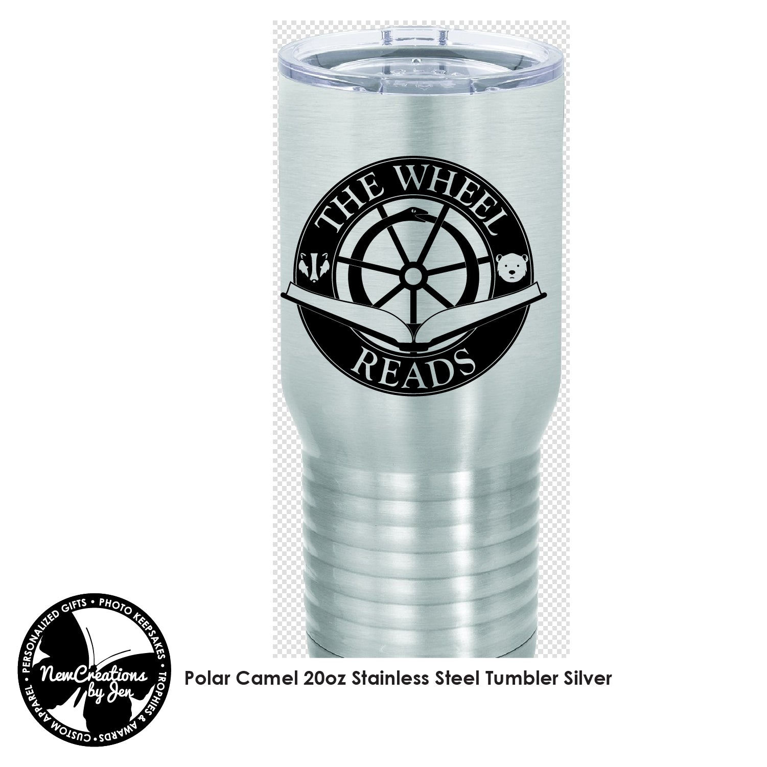 Polar Camel 20 oz. Stainless Steel Vacuum Insulated Tumbler (Green)