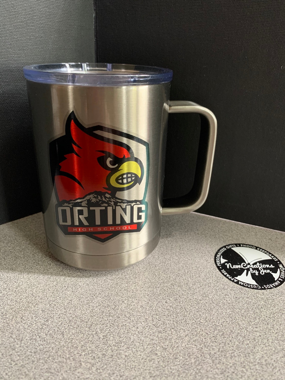 NCAA Louisville Cardinals Personalized Stainless Insulated Can -   Denmark