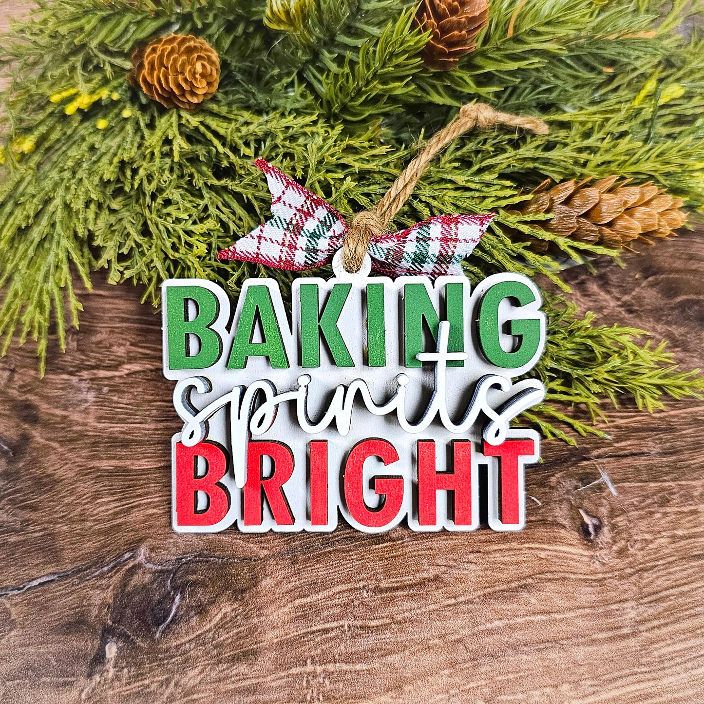 Baking Christmas Memories Ornament Set