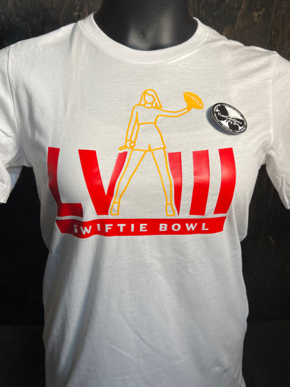 LVIII Swiftie Bowl -  Tshirt, Sweatshirt or Hooded (2 colors)