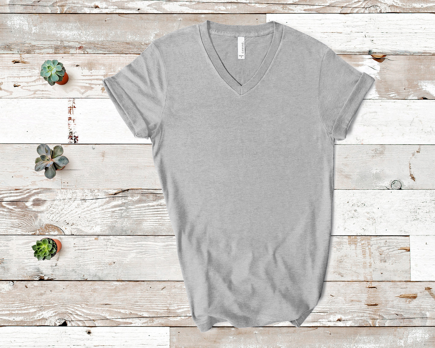 Beautifully Rooted Unisex Premium V-Neck T-Shirt