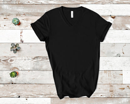 Beautifully Rooted Unisex Premium V-Neck T-Shirt