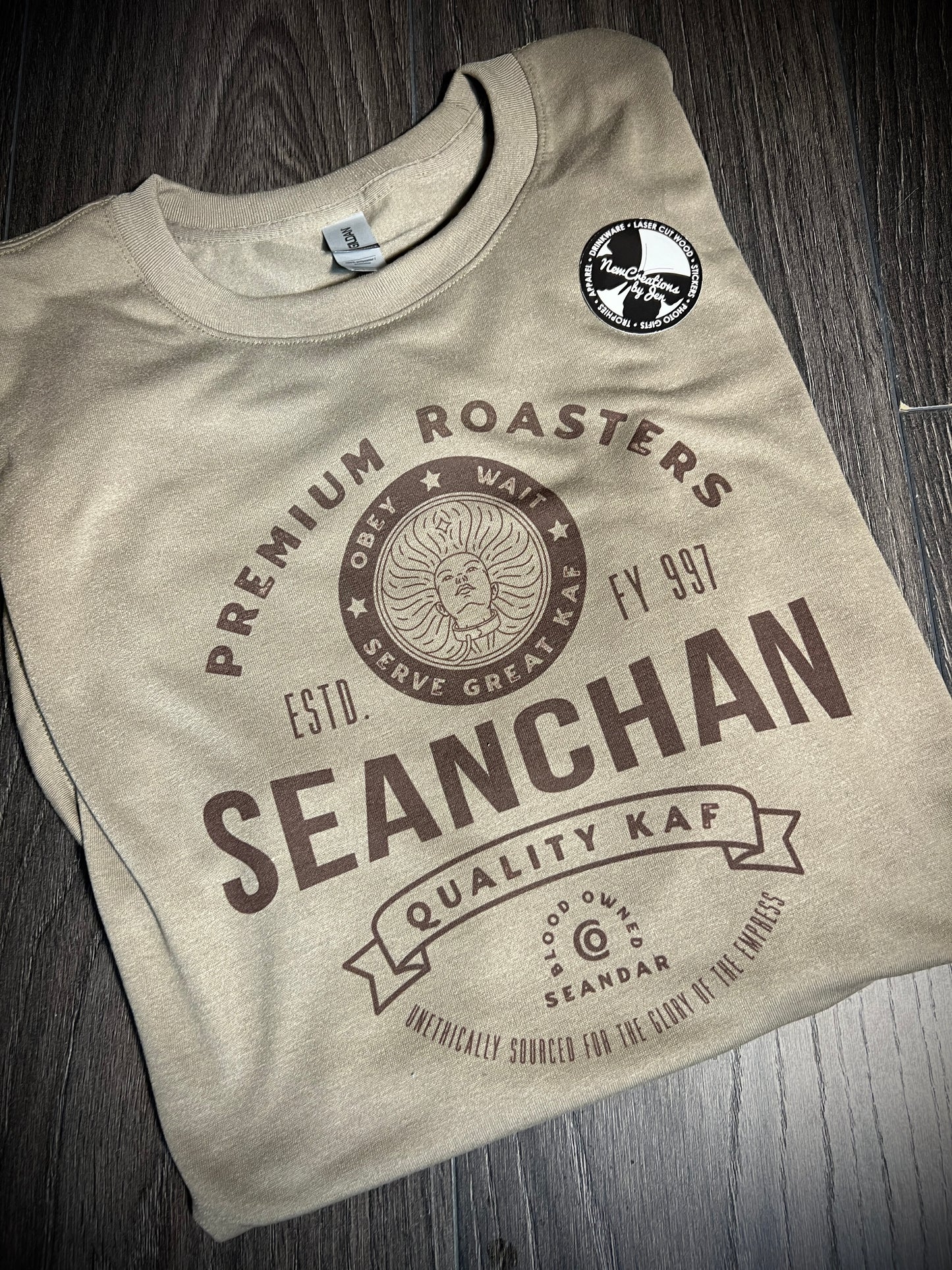 Seanchan Quality Kaf - Wheel of Time Inspired  Souvenir Lightweight  Tees