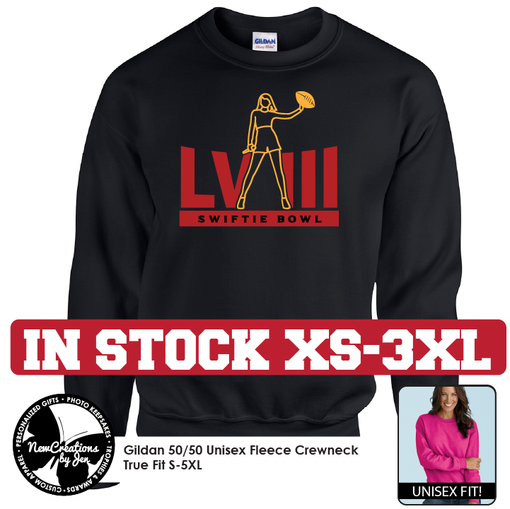 LVIII Swiftie Bowl -  Tshirt, Sweatshirt or Hooded (2 colors)