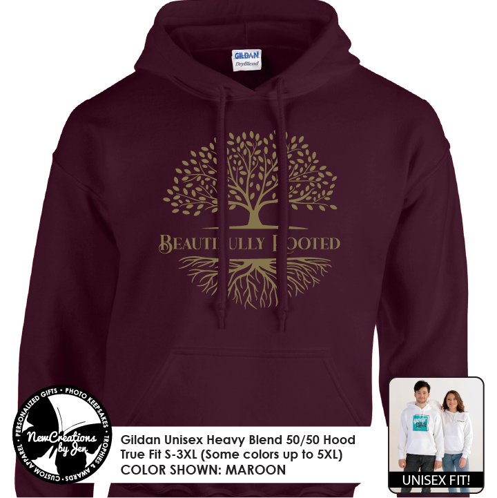 Beautifully Rooted Hooded Sweatshirt