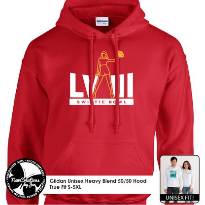 LVIII Swiftie Bowl -  Tshirt, Sweatshirt or Hooded (2 colors)