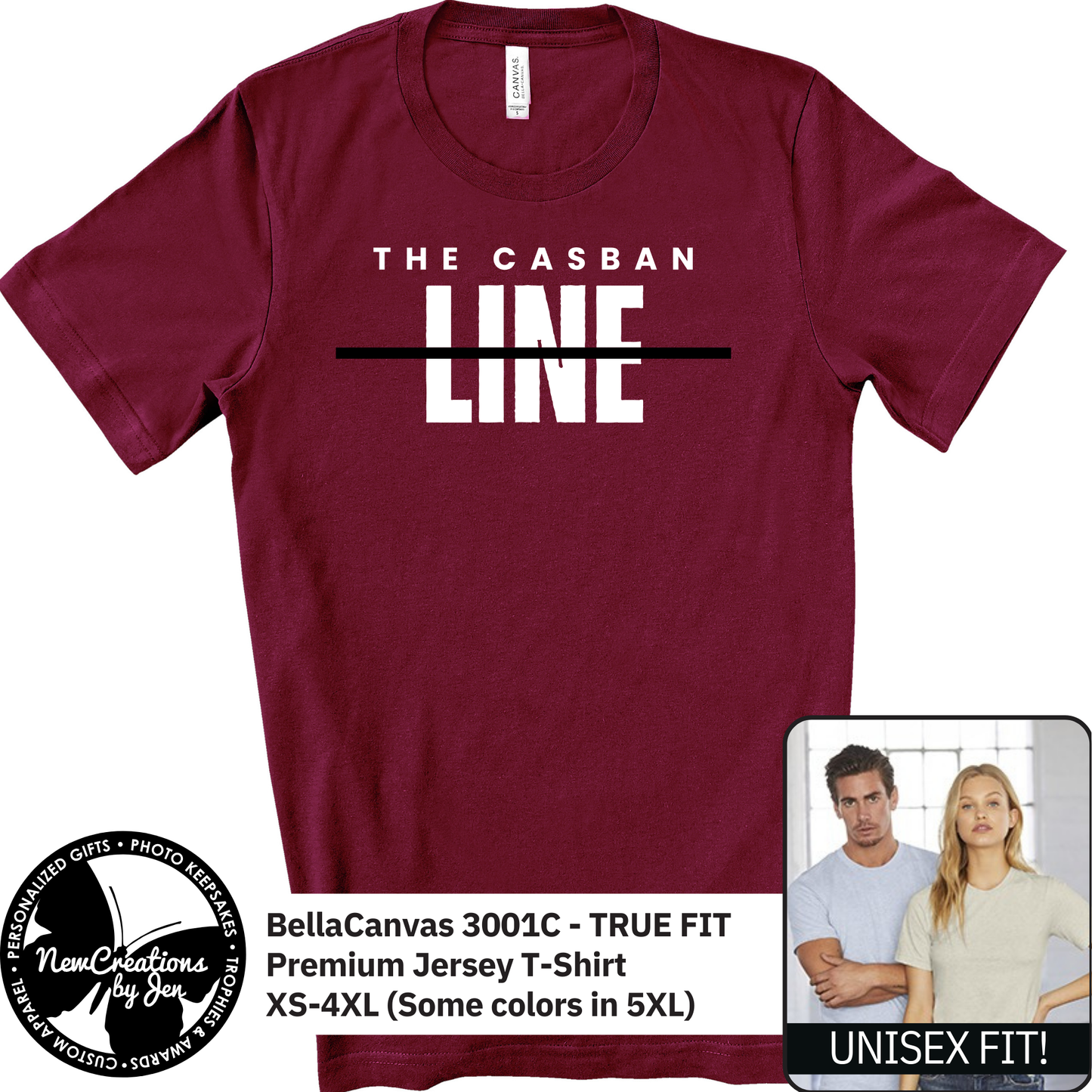 TAR - The Casban Line Unisex Premium T-Shirt