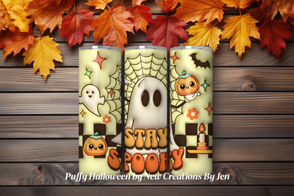 Puffy Halloween 20oz Skinny Tumbler