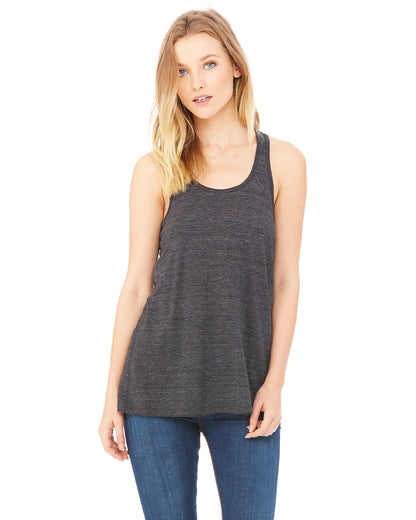 Beautifully Rooted Ladies' Flowy Racerback Tank