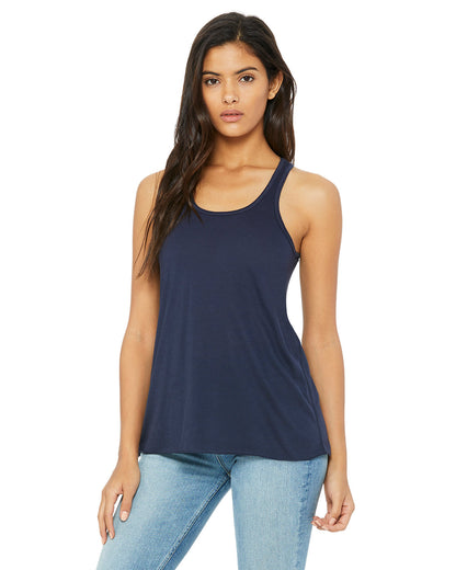 Beautifully Rooted Ladies' Flowy Racerback Tank