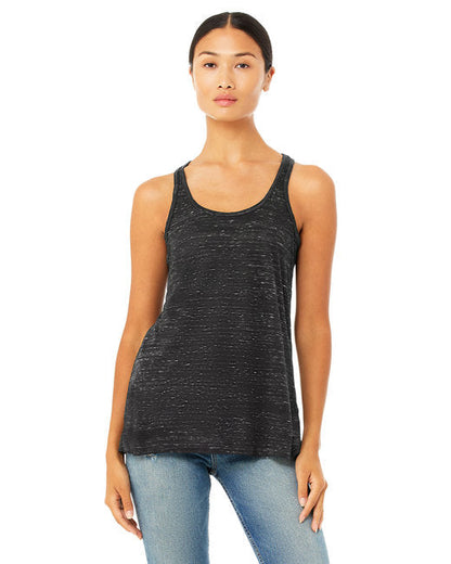 Beautifully Rooted Ladies' Flowy Racerback Tank