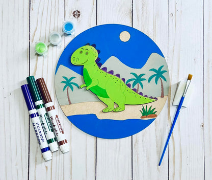 DINOSAUR - New Creations By Kid's Ready to Paint Kit