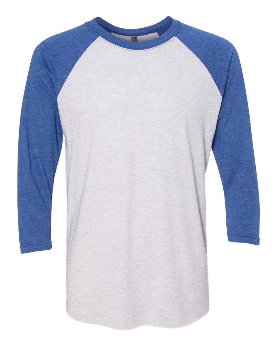 Unisex Raglan Baseball T-Shirt (6051) with Custom Artwork – New 