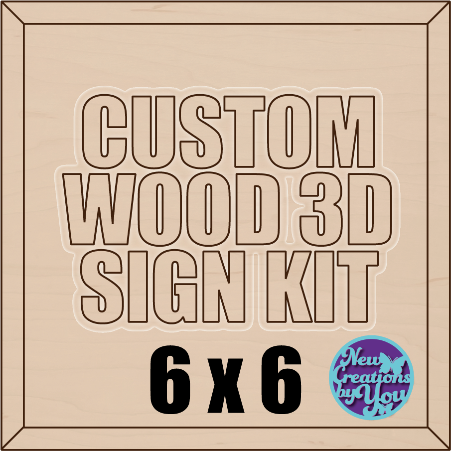 Custom 3D Sign Kit