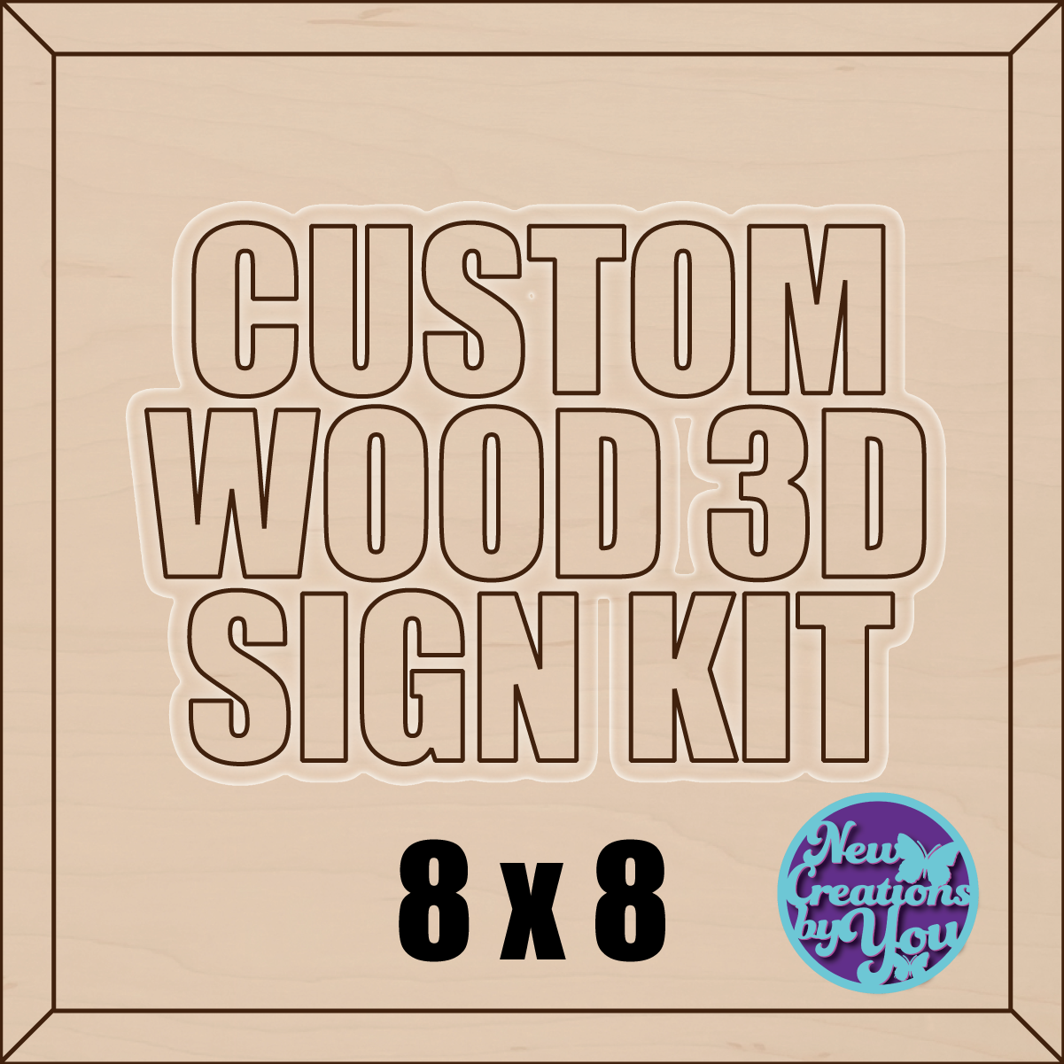 Custom 3D Sign Kit