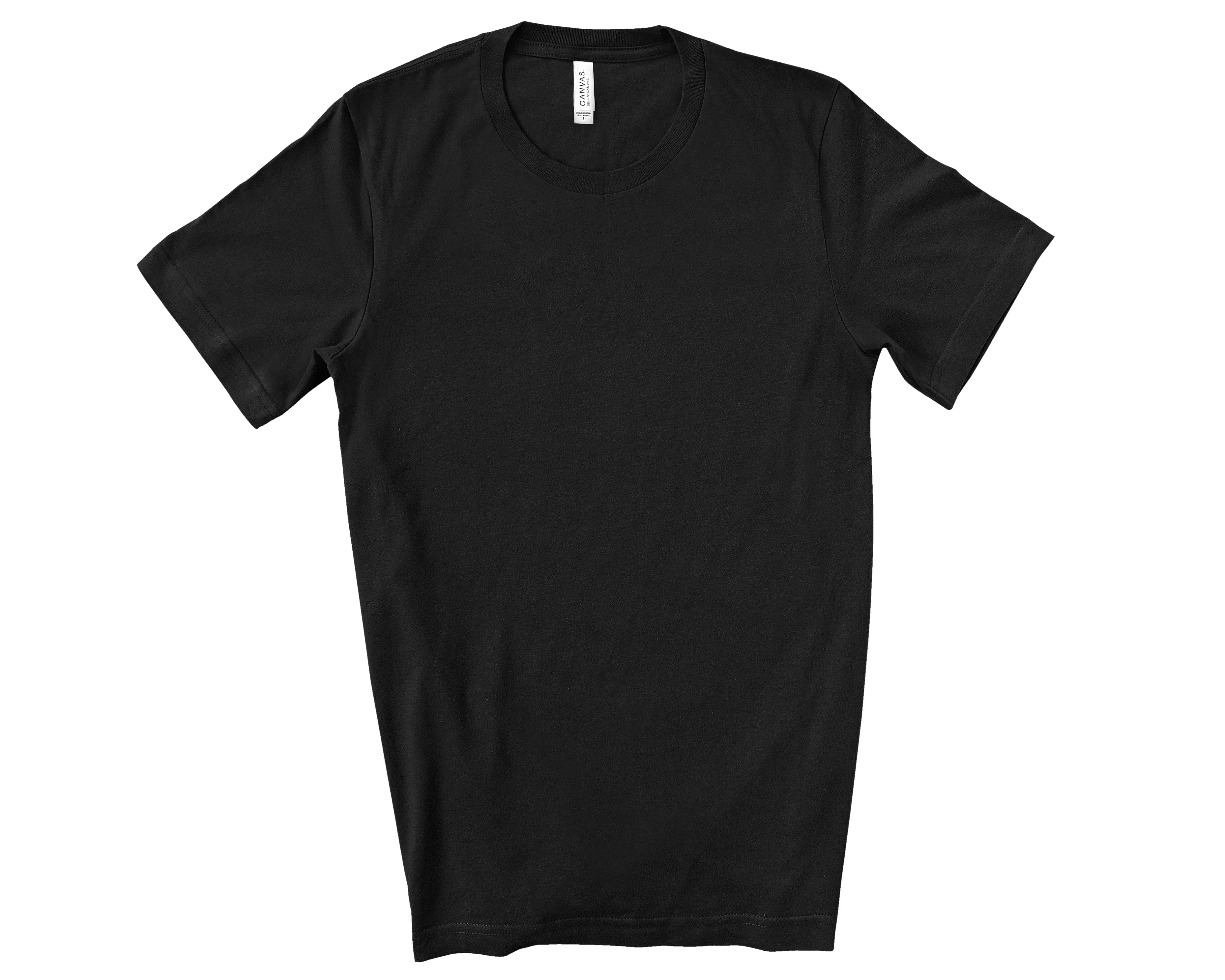 Bella canvas clearance black shirt