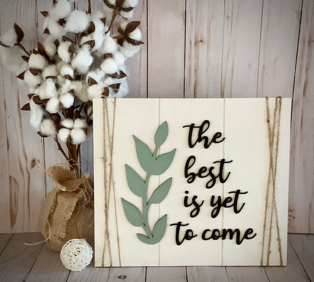 The Best is Yet to Come Complete Decor Box – New Creations By Jen