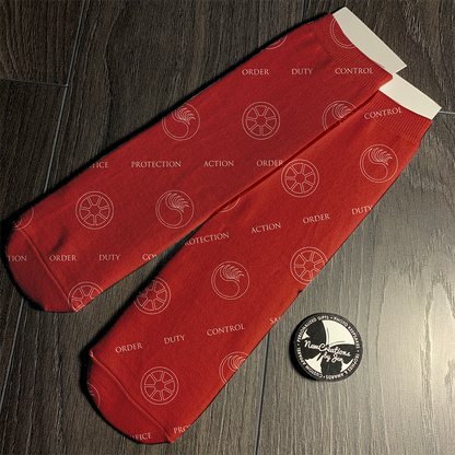 WWN Wheely Cool Socks (inspired by Wheel of Time)